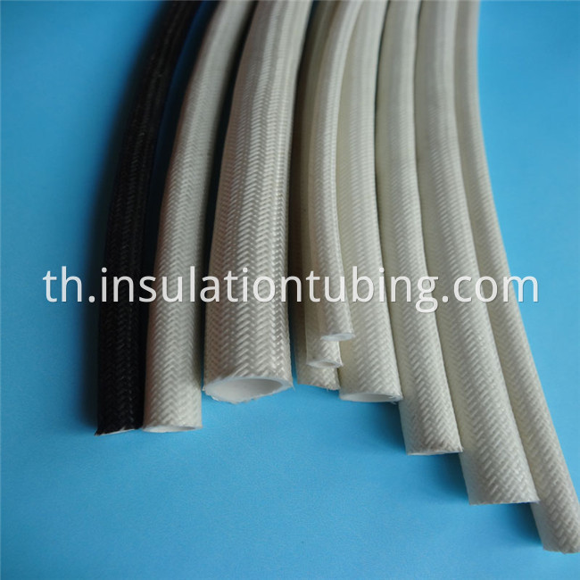 Fireproof Silicone Covered Fiberglass Braided Sleeves